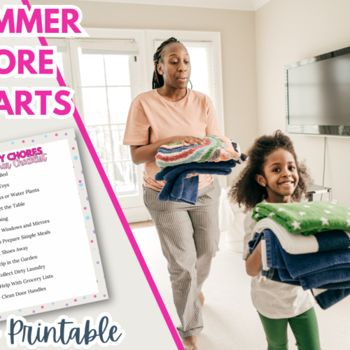 Summer Chore Charts For Kids